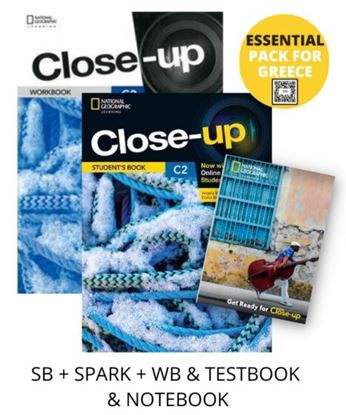 Εικόνα της CLOSE-UP C2 ESSENTIAL PACK FOR GREECE (SB + SPARK + WB & TESTBOOK & NOTEBOOK) 2ND ED