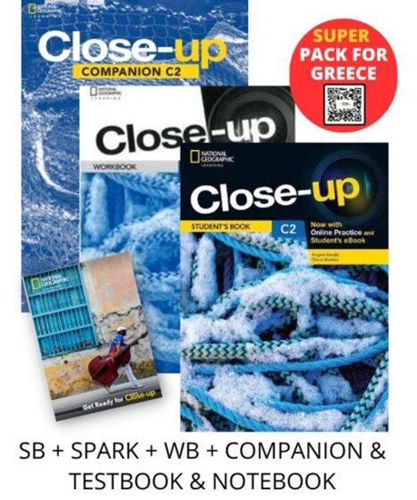 Εικόνα από CLOSE-UP C2 SUPER PACK FOR GREECE (SB + SPARK + WB + COMPANION & TESTBOOK & NOTEBOOK)