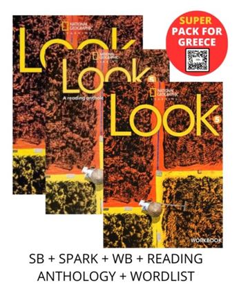 Εικόνα της LOOK 5 SUPER PACK FOR GREECE (SB + SPARK + WB + READING ANTHOLOGY + WORDLIST)