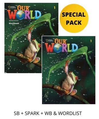 Εικόνα της OUR WORLD 1 SPECIAL PACK FOR GREECE (SB + SPARK + WB & WORDLIST) BRIT. ED 2ND ED