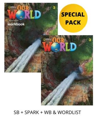 Εικόνα της OUR WORLD 3 SPECIAL PACK FOR GREECE (SB + SPARK + WB & WORDLIST) BRIT. ED 2ND ED