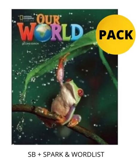 Εικόνα από OUR WORLD 1 PACK FOR GREECE (SB + SPARK & WORDLIST) BRIT. ED 2ND ED