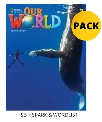 Εικόνα της OUR WORLD 2 PACK FOR GREECE (SB + SPARK & WORDLIST) BRIT. ED 2ND ED