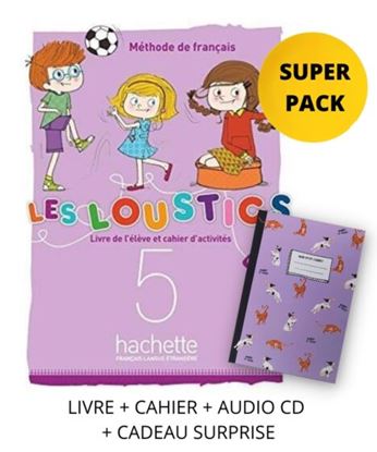 Εικόνα της LES LOUSTICS MINI VOLUME 5 A2.1 SUPER PACK (LIVRE + CAHIER + CADEAU SURPRISE)