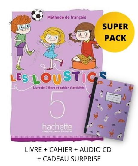 Εικόνα από LES LOUSTICS MINI VOLUME 5 A2.1 SUPER PACK (LIVRE + CAHIER + CADEAU SURPRISE)