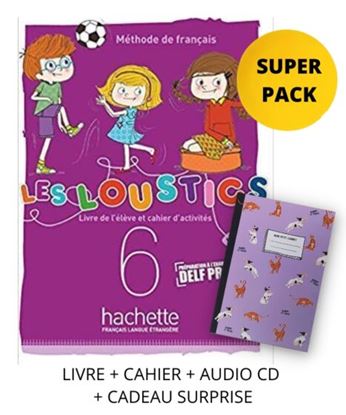 Εικόνα της LES LOUSTICS MINI VOLUME 6 A2.1 SUPER PACK (LIVRE + CAHIER + CADEAU SURPRISE)