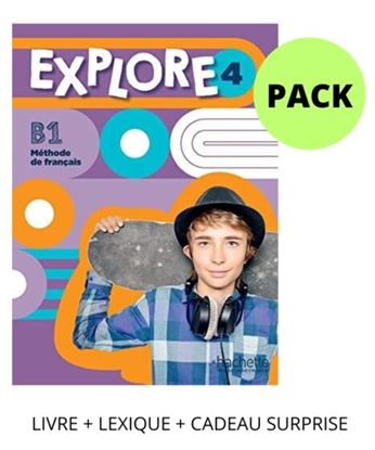 Εικόνα της EXPLORE 4 PACK (LIVRE + LEXIQUE + CADEAU SURPRISE)