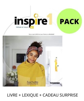 Εικόνα της INSPIRE 1 PACK (LIVRE + LEXIQUE + CADEAU SURPRISE)