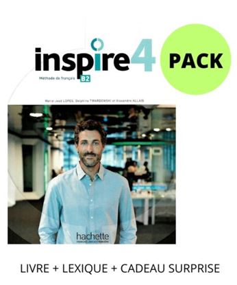 Εικόνα της INSPIRE 4 PACK (LIVRE + LEXIQUE + CADEAU SURPRISE)