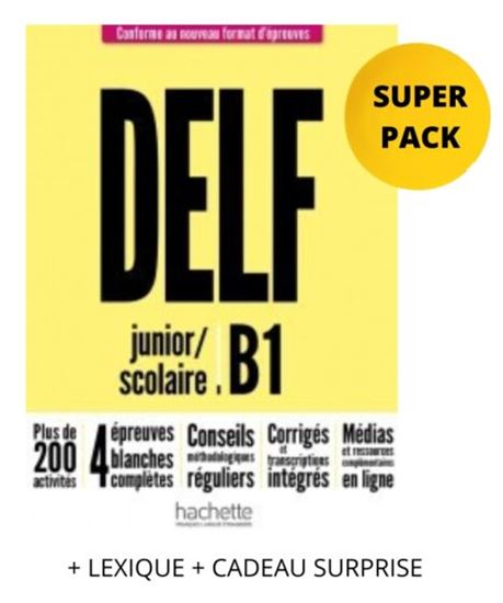 Εικόνα από DELF SCOLAIRE & JUNIOR B1 SUPER PACK (+ LEXIQUE + CADEAU SURPRISE)