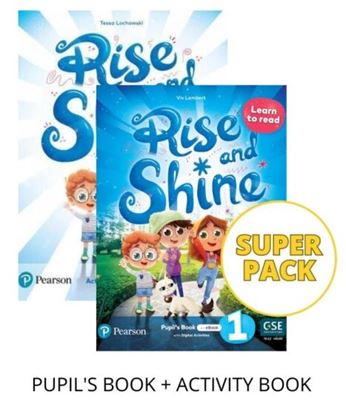 Εικόνα της RISE AND SHINE 1 : LEARN TO READ SUPER PACK (PUPIL'S BOOK + ACTIVITY BOOK)