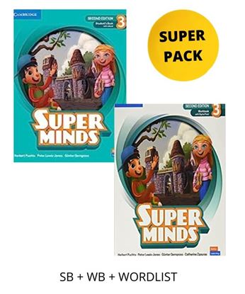 Εικόνα της SUPER MINDS 3 SUPER PACK (SB + WB + WORDLIST)