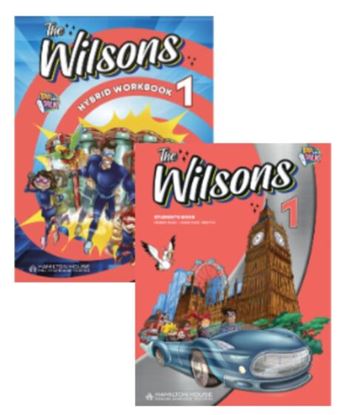 Εικόνα της THE WILSONS 1 STUDENT'S BOOK AND HYBRID WORKBOOK PACK