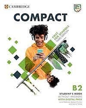 Εικόνα της COMPACT FIRST FOR SCHOOLS B2 SB (+ DIGITAL PACK) WITHOUT ANSWERS 3RD ED