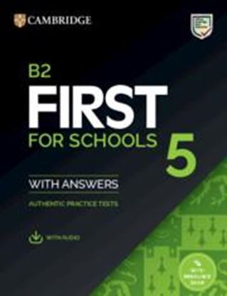 Εικόνα της CAMBRIDGE ENGLISH FIRST FOR SCHOOLS 5 SELF STUDY PACK (+ DOWNLOADABLE AUDIO)