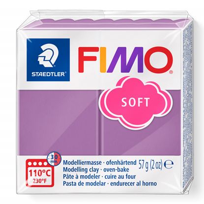 Εικόνα της ΠΗΛΟΣ FIMO SOFT 57gr BLUEBERRY-SNAKE