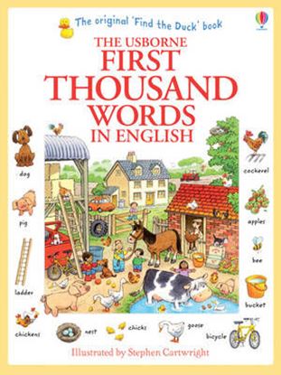 Εικόνα της USBORNE : FIRST THOUSAND WORDS IN ENGLISH PB