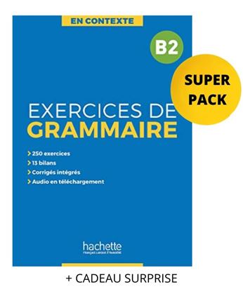 Εικόνα της EXERCICES DE GRAMMAIRE EN CONTEXTE B2 SUPER PACK (+ CADEAU SURPRISE)