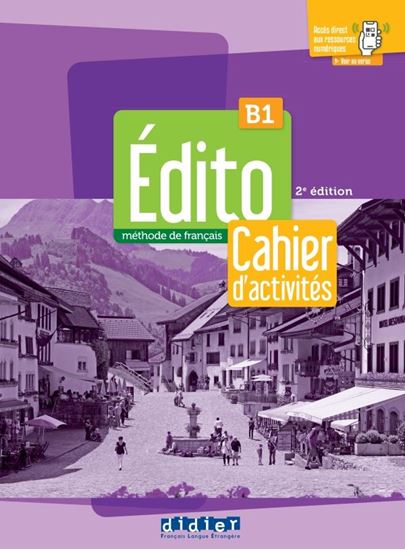 Εικόνα από EDITO B1 CAHIER (+DIDIERFLE-APP.) 3RD ED