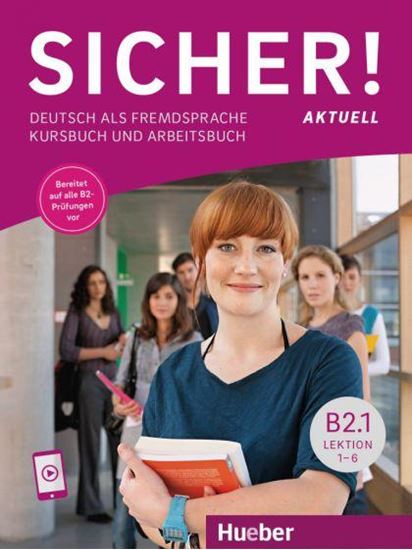 Εικόνα από SICHER! AKTUELL B2.1 KURSBUCH & ARBEITSBUCH (MIT AUDIOS ON LINE)