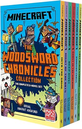 Εικόνα της MINECRAFT: WOODSWORD CHRONICLES 6 BOOK SLIPCASE PB