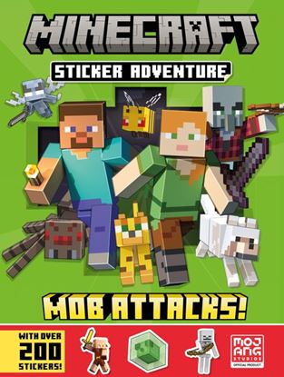 Εικόνα της MINECRAFT STICKER ADVENTURE: MOB ATTACKS! PB