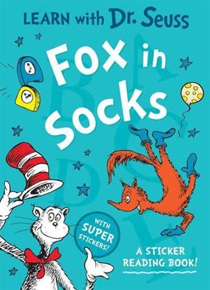 Εικόνα της DR. SEUSS : FOX IN SOCKS (A STICKER READING BOOK) PB