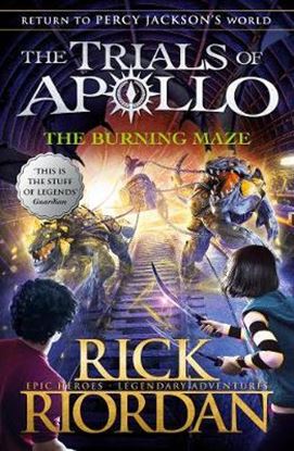 Εικόνα της THE TRIALS OF APOLLO 3: THE BURNING MAZE PB