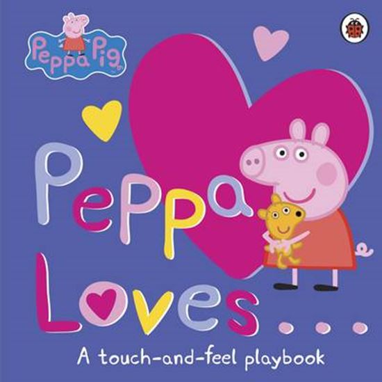 Εικόνα από PEPPA LOVES: A TOUCH-AND-FEEL PLAYBOOK  HC BBK