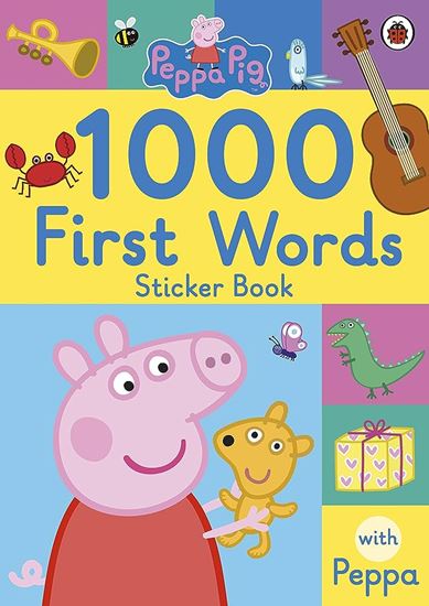 Εικόνα από PEPPA PIG: 1000 FIRST WORDS STICKER BOOK PAPERBACK / SOFTBACK