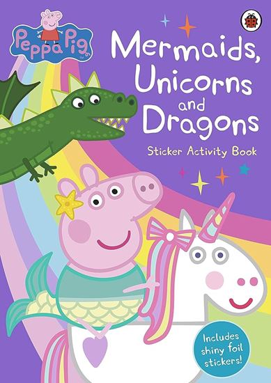 Εικόνα από PEPPA PIG: MERMAIDS, UNICORNS AND DRAGONS STICKER ACTIVITY BOOK STICKER BOOK