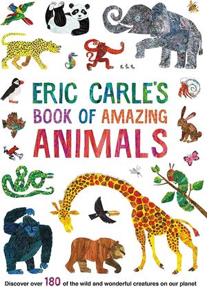 Εικόνα της ERIC CARLE'S BOOK OF AMAZING ANIMALS HC