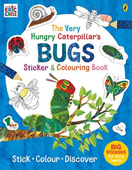 Εικόνα από THE VERY HUNGRY CATERPILLAR'S BUGS: STICKER AND COLOURING BOOK PB