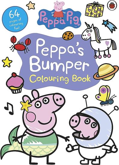Εικόνα από PEPPA PIG: PEPPA'S BUMPER COLOURING BOOK PAPERBACK / SOFTBACK