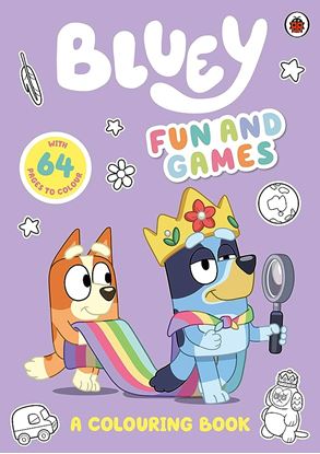 Εικόνα της BLUEY: FUN AND GAMES: A COLOURING BOOK ACTIVITY BOOK