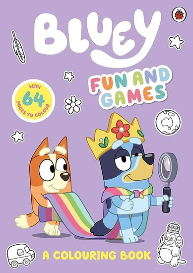 Εικόνα από BLUEY: FUN AND GAMES: A COLOURING BOOK ACTIVITY BOOK