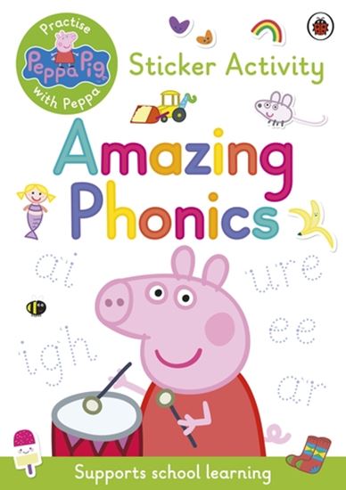 Εικόνα από PEPPA PIG: PRACTISE WITH PEPPA: AMAZING PHONICS STICKER BOOK