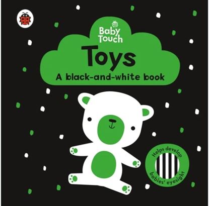 Εικόνα της BABY TOUCH: TOYS: A BLACK-AND-WHITE BOOK BOARD BOOK