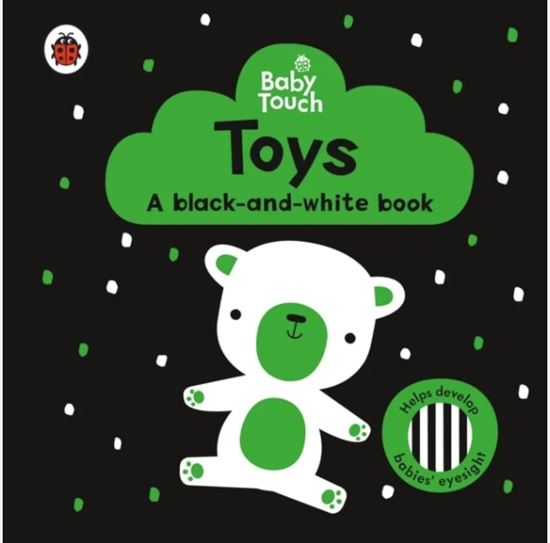 Εικόνα από BABY TOUCH: TOYS: A BLACK-AND-WHITE BOOK BOARD BOOK