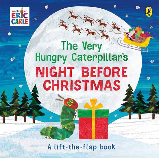 Εικόνα από THE VERY HUNGRY CATERPILLAR'S NIGHT BEFORE CHRISTMAS HC BBK