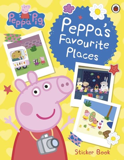 Εικόνα από PEPPA PIG: PEPPA’S FAVOURITE PLACES STICKER BOOK