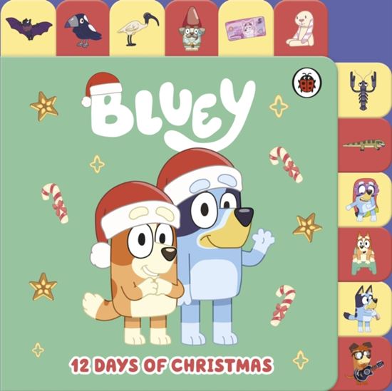 Εικόνα από BLUEY: 12 DAYS OF CHRISTMAS TABBED BOARD BOOK BOARD BOOK HC BBK