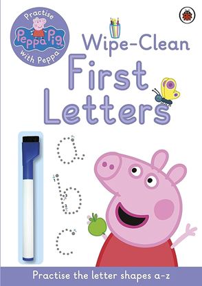 Εικόνα της PEPPA PIG: PRACTISE WITH PEPPA: WIPE-CLEAN FIRST LETTERS ACTIVITY BOOK