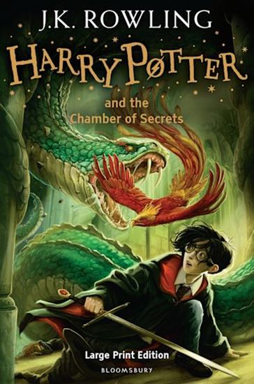 Εικόνα από HARRY POTTER AND THE CHAMBER OF SECRETS - HC LARGE PRINT EDITION