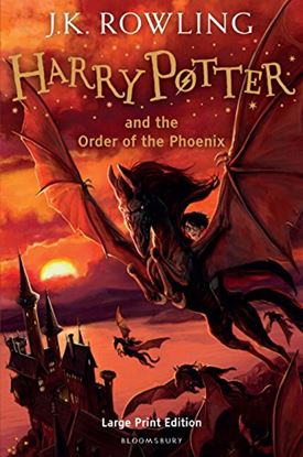 Εικόνα της HARRY POTTER AND THE ORDER OF THE PHOENIX - HC LARGE PRINT EDITION