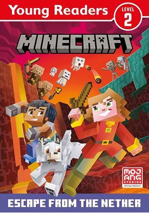 Εικόνα της MINECRAFT YOUNG READERS: ESCAPE FROM THE NETHER! PB