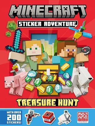 Εικόνα της MINECRAFT STICKER ADVENTURE: TREASURE HUNT PB