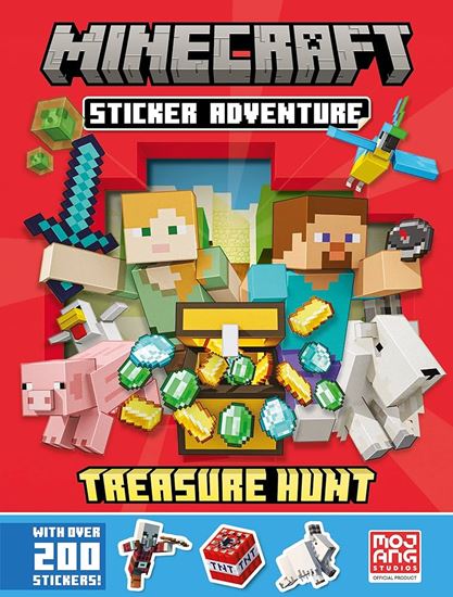 Εικόνα από MINECRAFT STICKER ADVENTURE: TREASURE HUNT PB