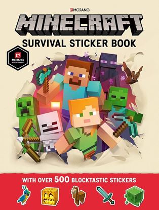 Εικόνα της MINECRAFT SURVIVAL STICKER BOOK PB
