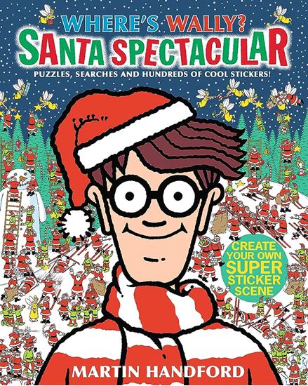 Εικόνα από WHERE'S WALLY? : SANTA SPECTACULAR STICKER ACTIVITY BOOK PB
